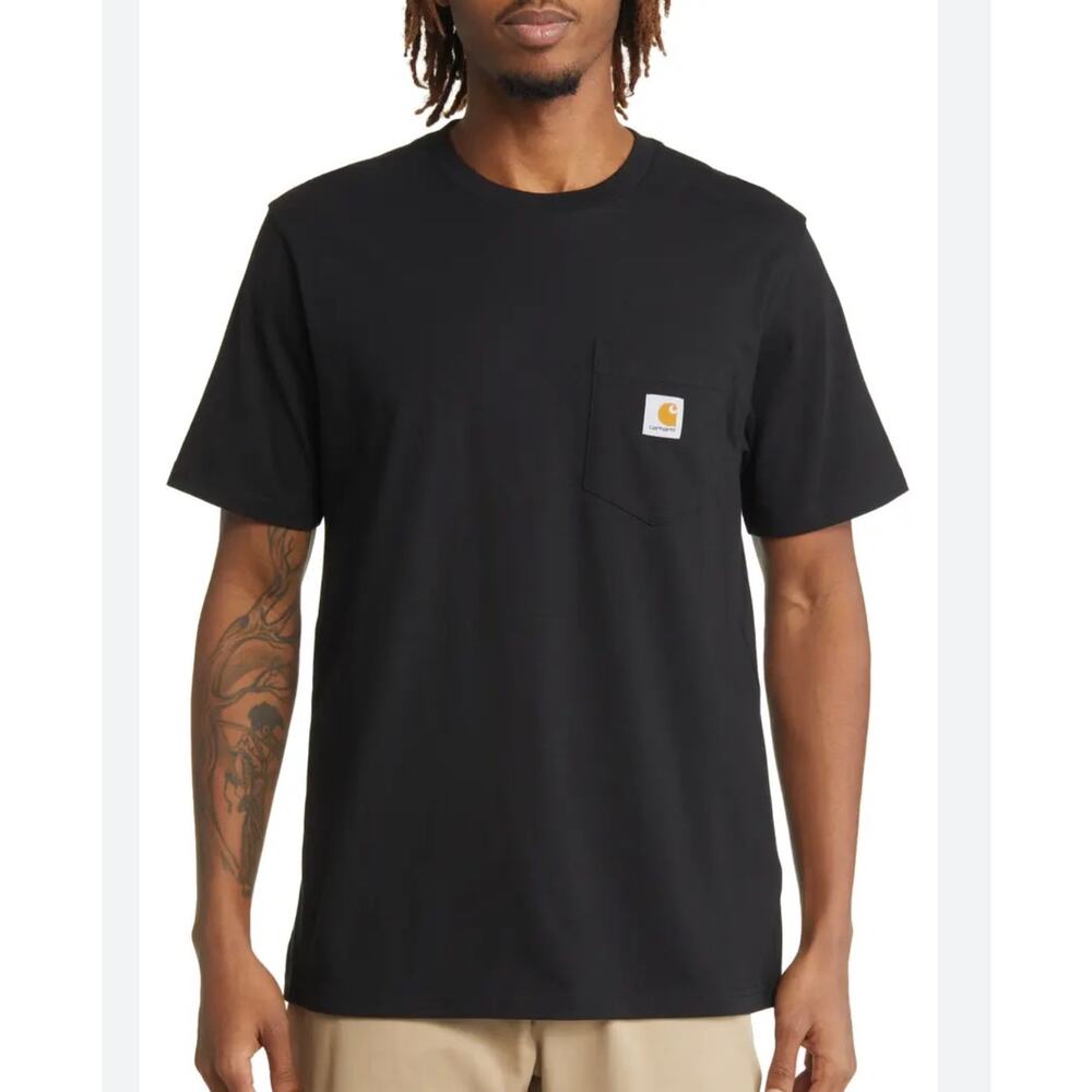 Carhart - Logo Pocket T-Shirt / XL / Black / NWT